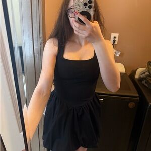 Elegant Black Mini Dress